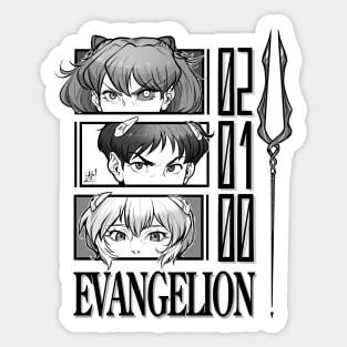 EVA Pilots X Longinus Spear Sticker